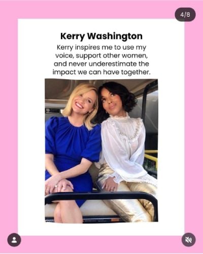 Reese Witherspoon honours Jennifer Aniston and more on Womens Day