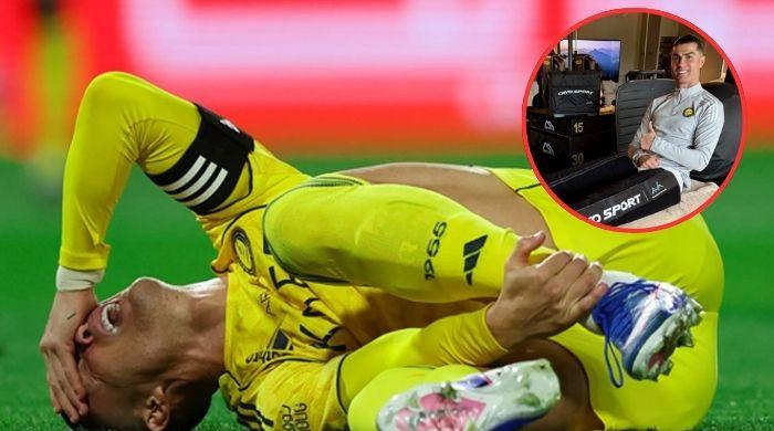 Cristiano Ronaldo breaks silence after hamstring injury: ‘I'm recovering'