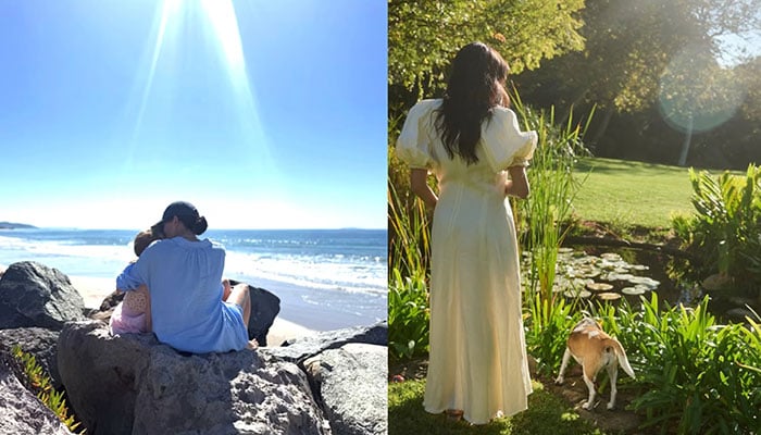 Meghan and Lilibet enjoy ocean on Women’s day, papa Harry watches proudly