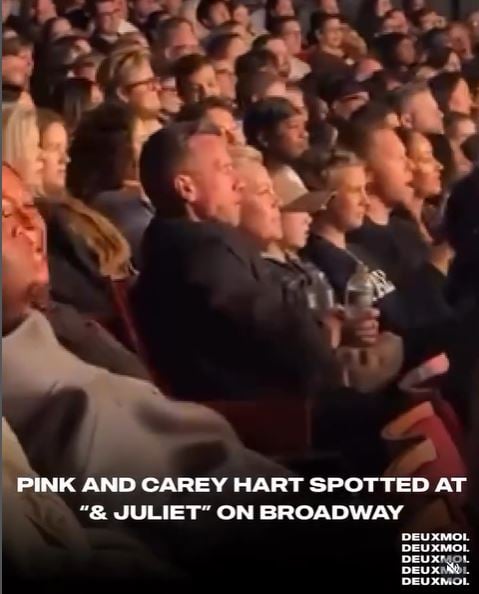 Pink, Carey Hart shut down divorce rumours with their Broadway date night