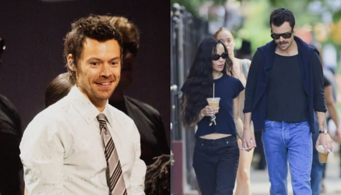Harry Styles spotted with Zoe Kravitz in Brooklyn after Rome