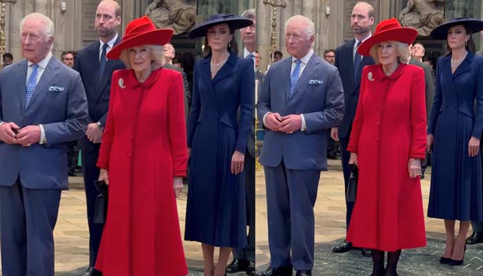 King Charles, Camilla, William, Kate show off strength at Commonwealth Day service