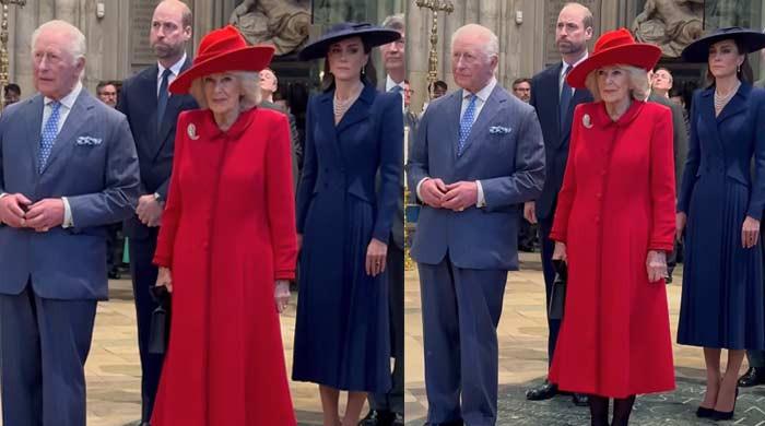 King Charles, Camilla, William, Kate show off strength at Commonwealth Day service