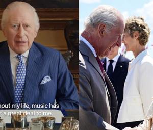 King Charles reveals how music brings him joy in Commonwealth Day post