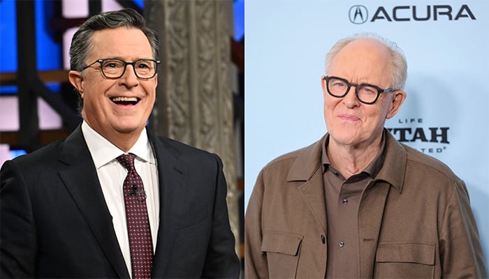 John Lithgow hails Stephen Colbert as ‘beloved national treasure’