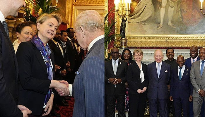 King Charles welcomes Caribbean leaders to St James’s Palace