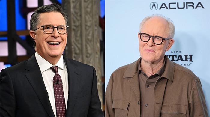 John Lithgow hails Stephen Colbert as ‘beloved national treasure'
