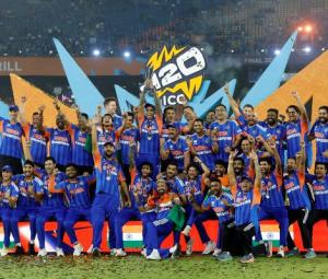 Indian team receive $14.2 million bonus for historic T20 World Cup win