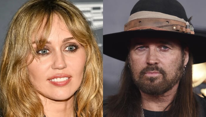 Miley Cyrus channels Hannah Montana in 20 years reuniting with dad Billy Ray