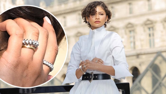 Zendaya breaks cover with ring after secret wedding with Tom Holland
