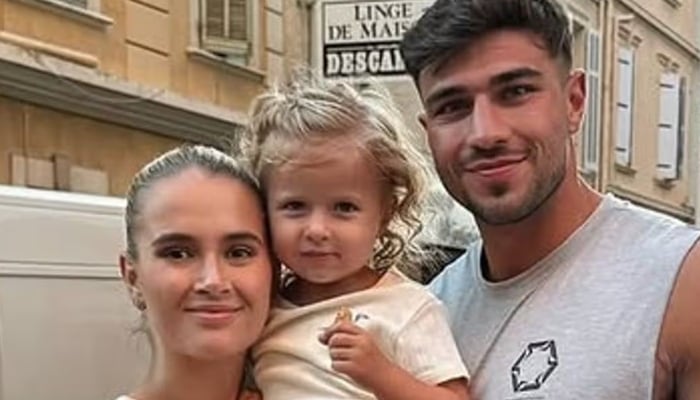 The influencer announced she was expecting her second child with Tommy last month