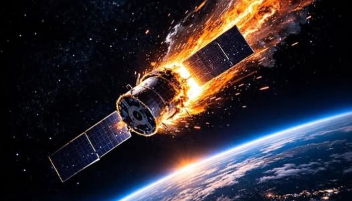 NASA satellite weighing over 1,500 pounds falling uncontrollably back to Earth today
