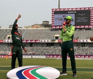 Bangladesh win toss, opt to bowl first against Pakistan in first ODI