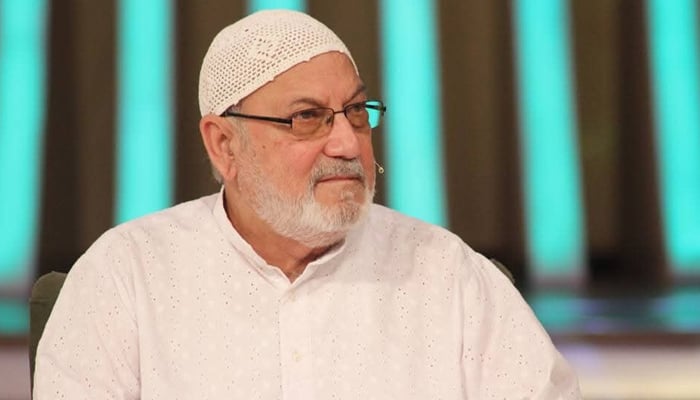 Senior actor Asim Bukhari poses in this undated image. — Facebook@AjlalBukhariOfficial