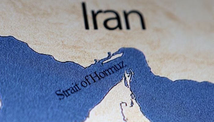 A map showing the Strait of Hormuz and Iran is seen in this illustration taken June 22, 2025. — Reuters