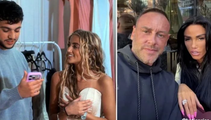 Lee and Katie initially tied the knot in January just weeks after meeting him