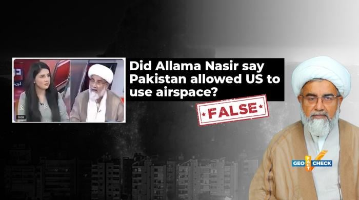Fact-check: Altered video falsely shows Allama Nasir Abbas saying Pakistan allowed US to use airspace