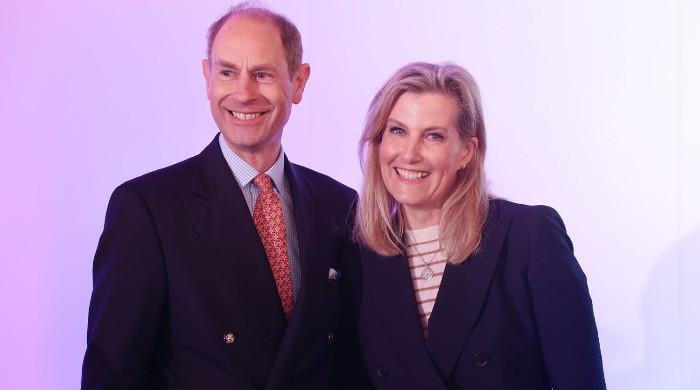 Prince Edward celebrates milestone in unseen moment with Sophie