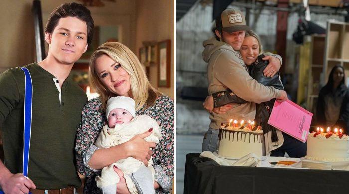 Emily Osment celebrates joint birthday with 'fave tv husband' Montana Jordan