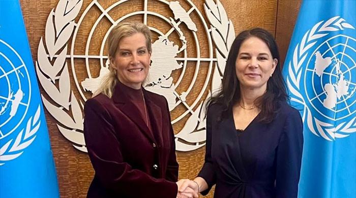 Duchess Sophie arrives in New York for major UN talk