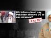 Fact-check: Altered video falsely shows Allama Nasir Abbas saying Pakistan allowed US to use airspace