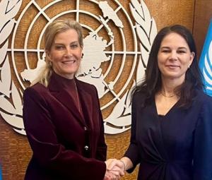 Duchess Sophie arrives in New York for major UN talk 