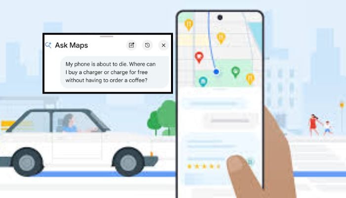 Google adds Gemini AI to Maps, letting users ask questions in real time