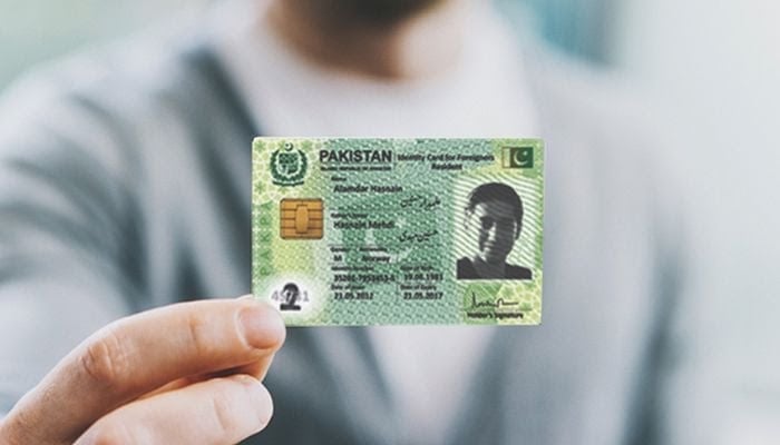 Pakistans digital ID card. — Nadra
