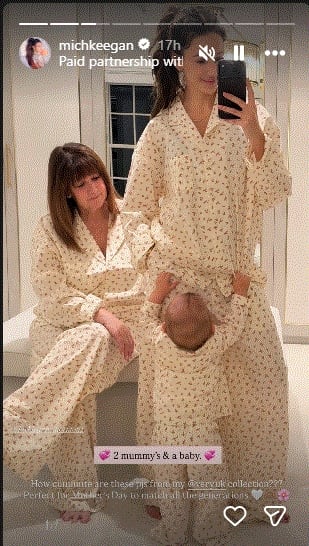 Michelle Keegans official Instagram account