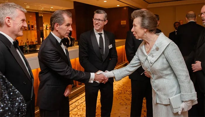 Princess Anne at IFR dinner
