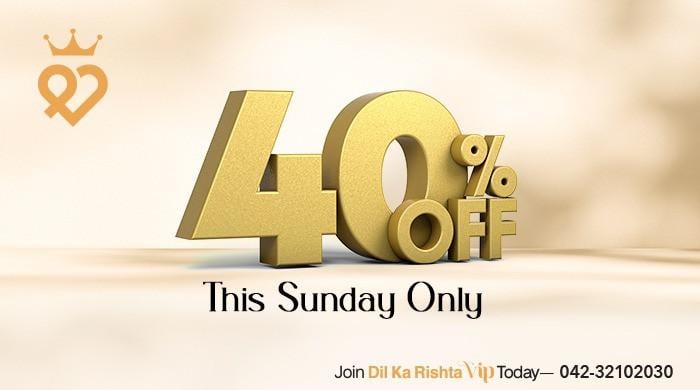Dil Ka Rishta VIP: Best Matchmaking with an Exclusive 40% Discount
