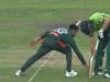 WATCH: Salman Agha left fuming after bizarre run-out in second Bangladesh ODI