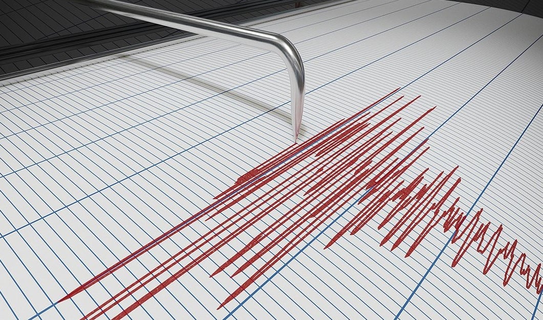 A Richter scale measures an earthquake. — AFP/File