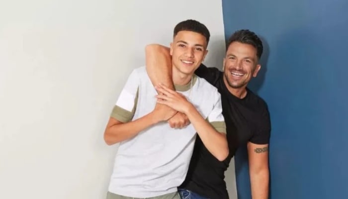 Junior also signed with Peters acting agency in a bid to follow in his footsteps