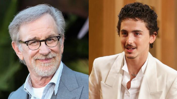 Timothée Chalamet subtly roasted by Steven Spielberg at SXSW