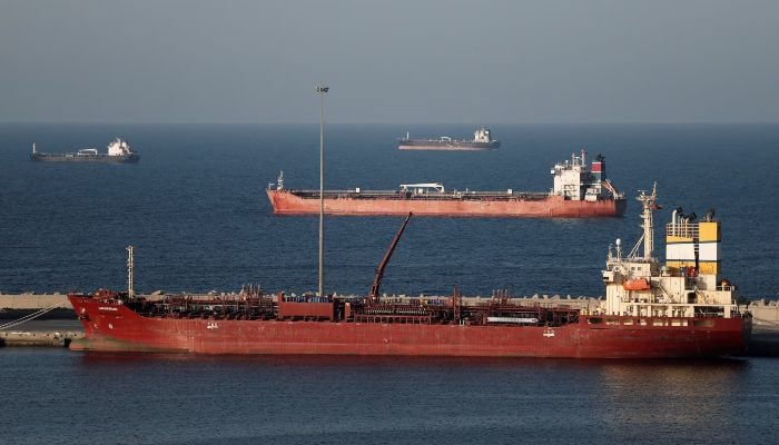 Luojiashan tanker sits anchored in Muscat, as Iran vows to close the Strait of Hormuz, amid the US-Israeli conflict with Iran, in Muscat, Oman, March 7, 2026. — Reuters