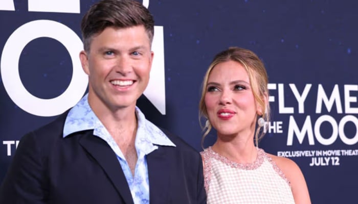 Colin Jost gets roasted over Scarlett Johanssons famous career on Saturday Night Live