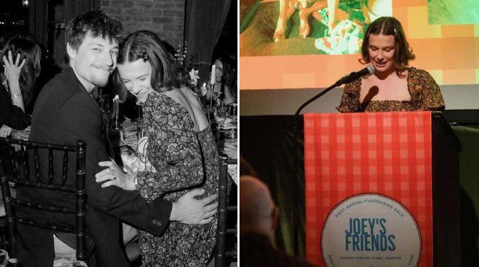 Jake Bongiovi gushes over Millie Bobby Brown as she hosts 1st rescue gala