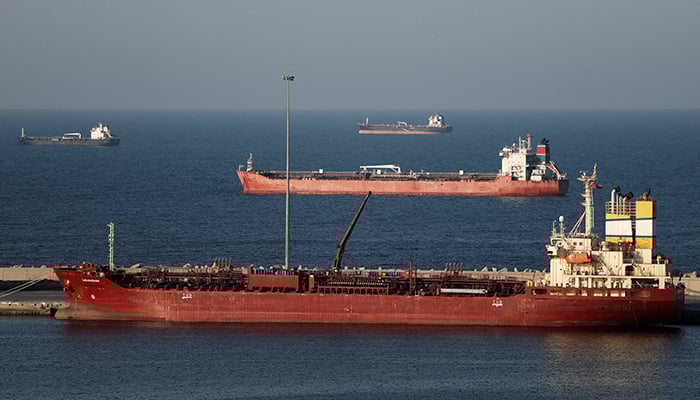 Luojiashan tanker sits anchored in Muscat, amid the US-Israeli war with Iran, in Muscat, Oman, March 7, 2026. — Reuters