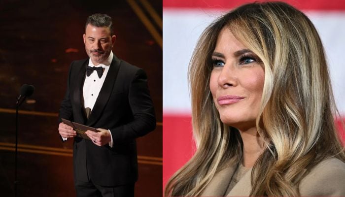Jimmy Kimmel jabs at Melania Trump from Oscars stage