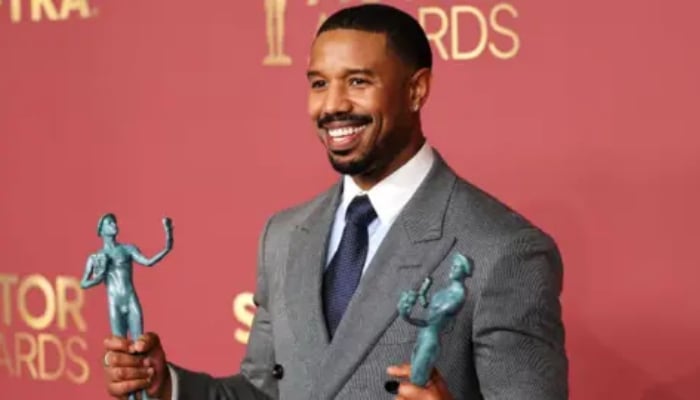 Michael B. Jordan earned his first Academy Award win for Sinners