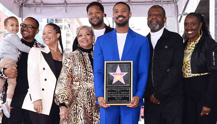 Michael B. Jordan shares Oscar bliss with family after historic win