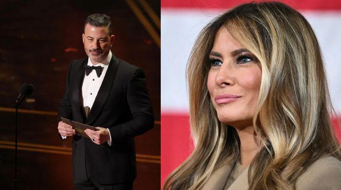 Jimmy Kimmel jabs at Melania Trump from Oscars stage
