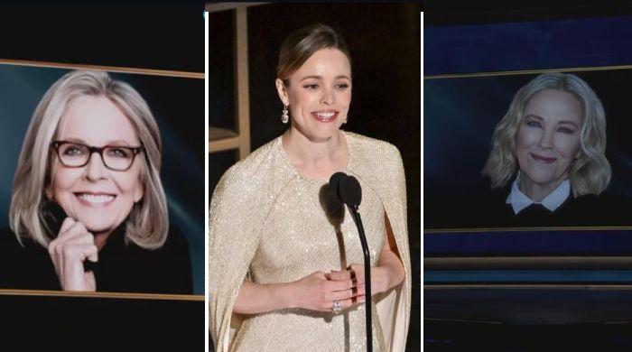 Rachel McAdams honours Catherine O'Hara, Diane Keaton, and more at Oscars