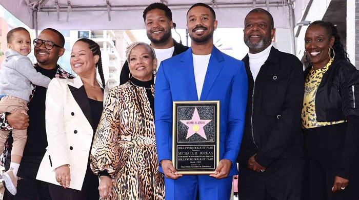 Michael B. Jordan shares Oscar bliss with family after historic win