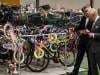 King Charles visits Renew Hub where old bikes get back on road