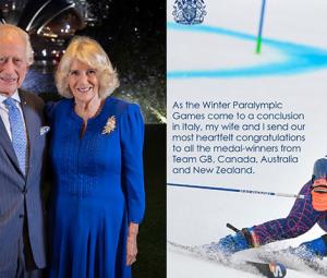 King Charles and Camilla congratulate Team GB on Winter Paralympic triumphs