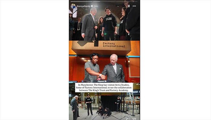 King Charles kicks off day at UK’s repair facility