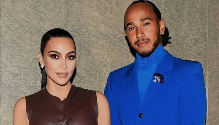 Lewis Hamilton reacts to Kim Kardashian’s 2026 Vanity Fair Oscar Party look