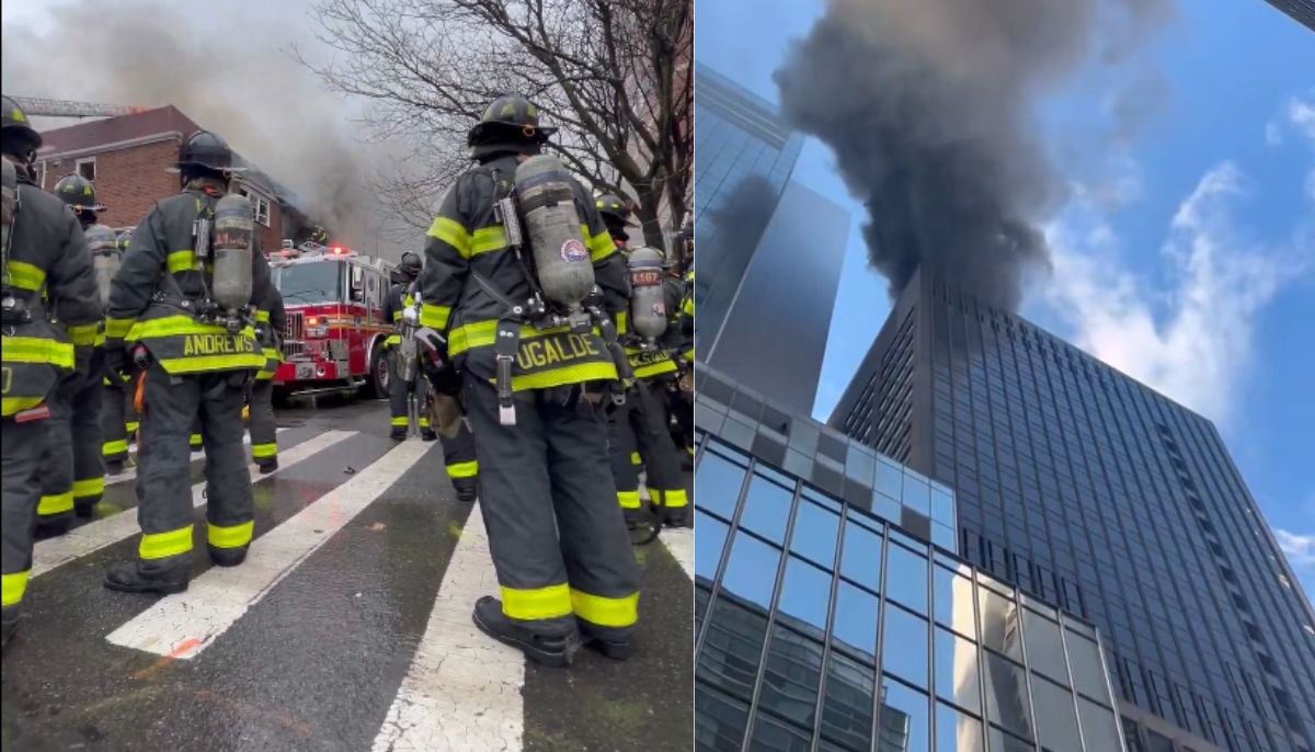 NYC fire: FDNY responds to Midtown Manhattan blaze near St Patricks Day Parade 2026